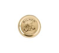 Kilner Discos de sellado de boca ancha (paquete de 12) discos de sellado de metal de estaño de repuesto para tarros de 0,2 L, 0,35 L y 0,5 L, bandas de tornillo compatibles