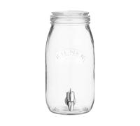 Kilner Dispensador de bebidas con grifo Kilner Transparente. 3 L