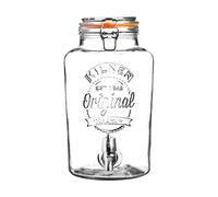 Kilner Dispensador de bebidas con grifo Kilner Transparente-acero inoxidable. 8 L