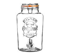 Kilner - Dispensador de bebidas redondo P001, Vidrio, 8 Litre