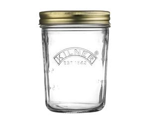 Kilner Tarro ancho Kilner WIDE Transparente-dorado. 350 ml