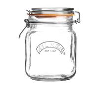 Kilner Tarro cuadrado con cierre de clip Kilner Transparente. 1 L