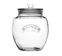 Kilner tarro de almacenamiento universal, claro, 4 L | Tarro de cristal para alimentos, cosméticos, decoración, diseño retro, apto para lavavajillas, 1 unidad