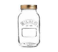 Kilner Tarro para conservas redondo Kilner Transparente-dorado. 1 L