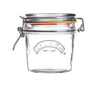 Frasco redondo Kilner de vidrio con horquilla, transparente, para 0,35 l, vidrio, transparente, 0.35 Litre