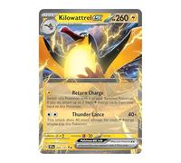 Kilowattrel ex 068/191 - Tarjeta de Pokémon ultra rara | Cartas Pokémon raras | Pokémon EX | Chispas crecientes | Pokemon escarlata y violeta | Autenticado por Titan Cards