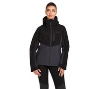 Kilpi Flip, chaqueta de esquí para mujer, negro/gris 44(XXL)