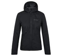 Kilpi Sonna-W, chubasquero, mujer, talla grande, negro 48(4XL) Black