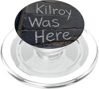 Kilroy estaba aquí Edificio de piedra PopSockets PopGrip para MagSafe