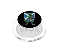 Kilt escocés con diseño de gaitero Dinosaurio T-Rex, Divertido Animal escocés PopSockets PopGrip para MagSafe