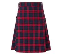 Kilt tradicional escocés para hombres, falda escocesa de moda, falda plisada para hombres, vestido utilitario clásico, estilo retro, falda medieval escocesa, falda plisada de Escocia, vestido plisado