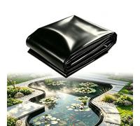 Kilvanx Membrana Reforzada Paisajismo,Revestimiento de PVC para estanques | Duradero Lámina Flexible,Resistente al Agua,Resistente a pinchazos y desgarros,para Estanques,Jardines Acuáticos y Cascadas