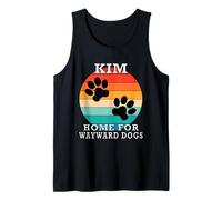 Kim Home For Wayward Dogs Apellido Camiseta sin Mangas