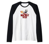 Kim Jong Un North Korea Rocket Man Camiseta Donald Trump Camiseta Manga Raglan