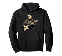 Kim Jong Un Tocando la Guitarra eléctrica, una Superestrella de la música Rock Sudadera con Capucha