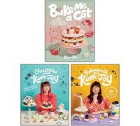 Kim-Joy 3 Books Collection Set (Christmas with Kim-Joy, Baking with Kim-Joy, Bake Me a Cat)