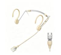 KIMAFUN Micrófono de Diadema Ajustable sobre Oreja, Tipo Condensador Profesional Ligero, Compatible con Bodypack Inalámbrico Audio Technica, Actuaciones, Clases, Conferencias e Iglesias - HC-800-T4