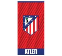 Kimbatex Textil Hogar Tienda Atlético de Madrid Toalla de Microfibra, Roja y Blanca, 70 x 140 cm, para Gimnasio, Playa o Uso Diario, Producto Oficial