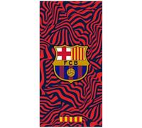 Kimbatex Textil Hogar Tienda Barcelona FC Toallas de Playa, Microfibra, Azul y Grana, Diseño Lamine Yamal, Pedri y Escudo, 70 x 140 cm, 7 Diseños a Elegir (Escudo 625)
