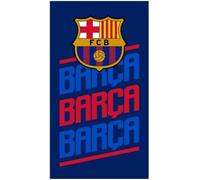 Kimbatex Textil Hogar Tienda Barcelona FC Toallas de Playa, Microfibra, Azul y Grana, Diseño Lamine Yamal, Pedri y Escudo, 70 x 140 cm, 7 Diseños a Elegir (Escudo 670)