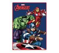 Kimbatex Textil Hogar Tienda Manta Polar Invierno Infantil 100x140cm - 100% Poliéster, 160 gr/m², Suave y Ligera - 19 Diseños (Avengers)