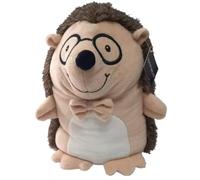 Kimbatex Tope Sujeta Puertas 14 Modelos Diferentes de Animales de Peluche, Figuras Decorativas (Erizo Pajarita Beig)