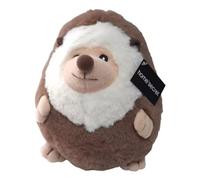 Kimbatex Tope Sujeta Puertas 14 Modelos Diferentes de Animales de Peluche, Figuras Decorativas (Erizo Esquimal Marron)