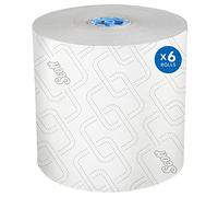 Kimberly-Clark 25702 - Juego de toallas de papel duro para sistema de dispensador MOD, 19,05 cm de ancho x 27,94 cm de largo (6 unidades), color azul y blanco