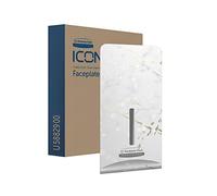 Kimberly-Clark Professional ICON - Placa frontal (58829), diseño de flor de cerezo, para dispensador de papel higiénico plegado; 1 placa frontal por caja