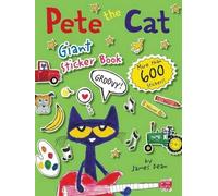 Kimberly Dean James Dean Pete the Cat Giant Sticker Book (Tapa blanda)
