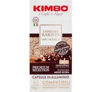 Kimbo 400 cápsulas de café compatibles con Nespresso®, Barista, 100% arábica