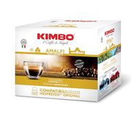 Kimbo, Amalfi Le Maraviglie del Gusto - 100 cápsulas de café compatibles con Nespresso Original, mezcla delicada, intensidad 9/13, tostado medio y oscuro, 1 paquete de 100 cápsulas
