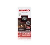 Kimbo Barista Espresso Napoli - Cápsulas de Aluminio Compatible nespresso Original -10 Paquetes De 10 Cápsulas
