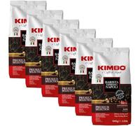 Kimbo Barista Espresso Napoli Koffiebonen 6 kg | 6 x 1 kg | Intensiteit 10/13 | Donkere Branding | Voor Espressomachines en Volautomaten