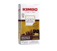 Kimbo Café Gold 100% Arábica, 20 Pack de 250 g Molido Ideal para Moka
