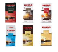 Kimbo Café Megapack Classico Espresso Napoletano Macinato fresco Gusto di Napoli DEK Gold medal 100% árabe, 250 g, café italiano