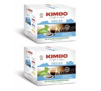 Kimbo Cápsulas compostables descafeinado - 100 cápsulas
