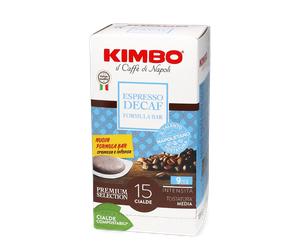 Kimbo | Espresso Descafeinado - 15 monodosis E.S.E.