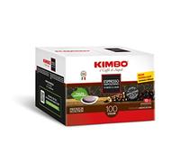 Kimbo, Espresso Napoletano, 300 cápsulas de café compostables ESE, fórmula para bar, intensidad 10/13, tueste medio-oscuro - 3 paquetes de 100 cápsulas