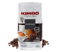 Granos de Café Enteros Kimbo Intenso, Ideal para Espressos, Bolsa 1kg
