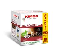 Kimbo Pompei - Cápsulas Compostables Ese - Paquete De 150+10