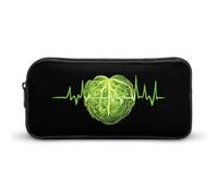 Kimchi - Estuche para lápices con diseño de repollo para bolígrafos, cosméticos, organizador para viajes y oficina