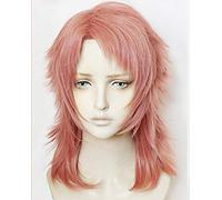 Kimetsu no Yaiba Sabito Cosplay Wig Blade of Demon Slayer Light Orange Heat Resistant Synthetic Hair Wigs + Wig Cap