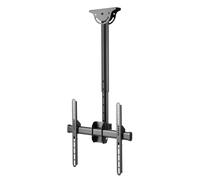 KIMEX 014-4005 - Soporte para TV (instalación de techo), función orientable, inclinación para pantalla de 32 pulgadas, altura ajustable, 56 - 91 cm