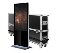 KIMEX 161-5500F Tótem de vídeo de 55" Full HD 500 CD/m3 + Flightcase