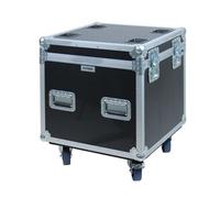 KIMEX 100-0306 Baúl flightcase de transporte, 60 x 60 x 60 cm