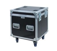 Kimex Flightcase 60 X 60 X 60 Cm Con Bandeja Y Separador Interno
