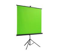 KIMEX - Fondo Verde Plegable - con trípode - Tamaño 180 x 200cm (Largo x Alto) - 047-0003