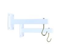Kimex Kit de 2 Soportes para Pantalla de Proyección Blanco