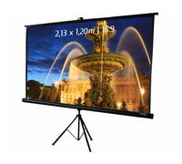 Kimex Pantalla de Proyección con Trípode 2.13x1.20m Formato 16:9